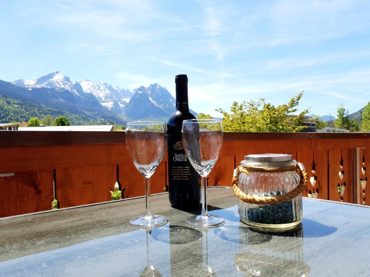 Ferienwohnung Wetterstein Garmisch-Partenkirchen Luaran gambar