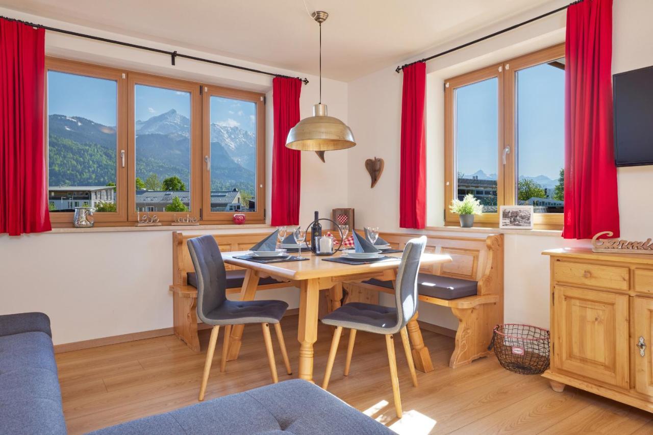 Ferienwohnung Wetterstein Garmisch-Partenkirchen Luaran gambar